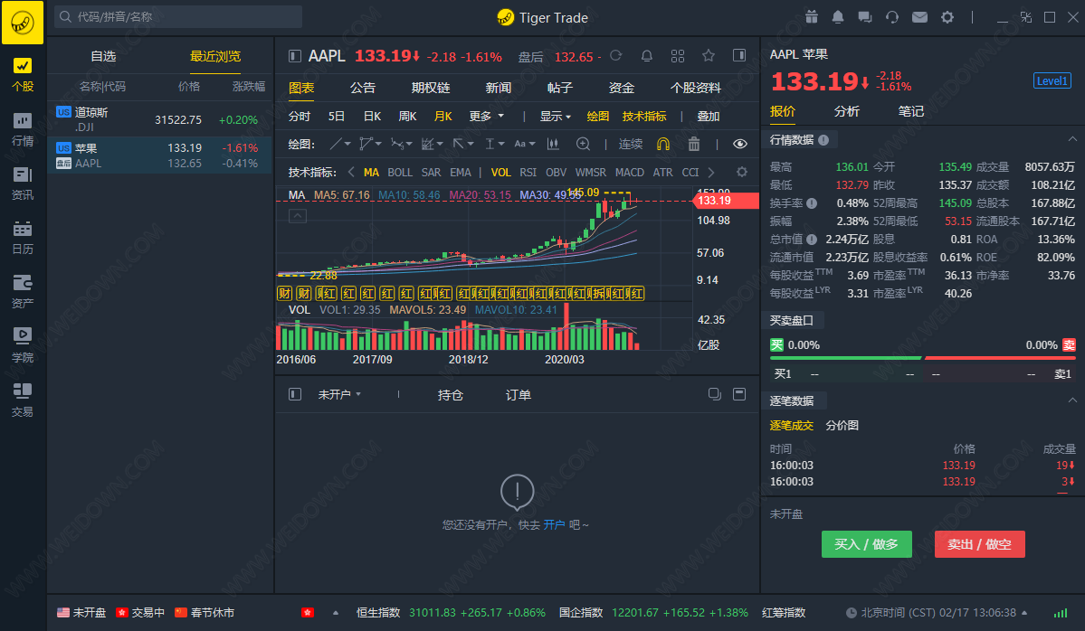 老虎证券安卓版(老虎证券手机版)